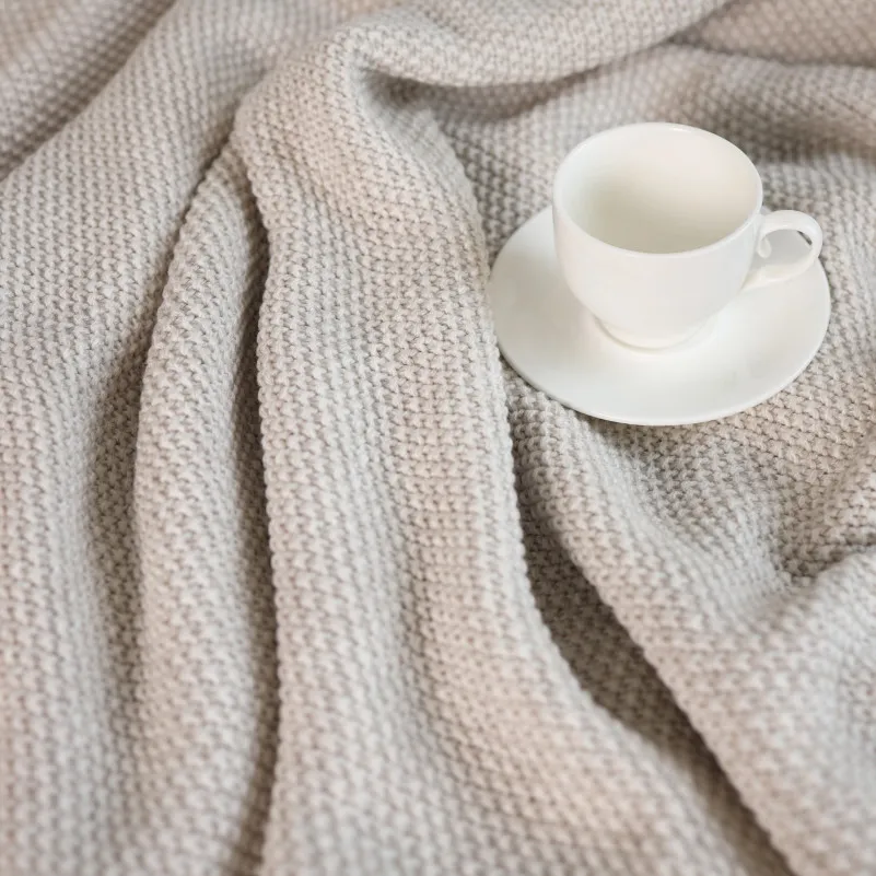 Плед в'язаний Б "Natural Linen" - 7
