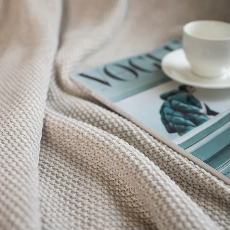 Плед в'язаний Б "Natural Linen" - 2