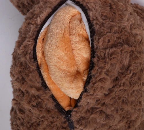 Плед+подушка дитячі №1086 Ведмедик коричневий - 2