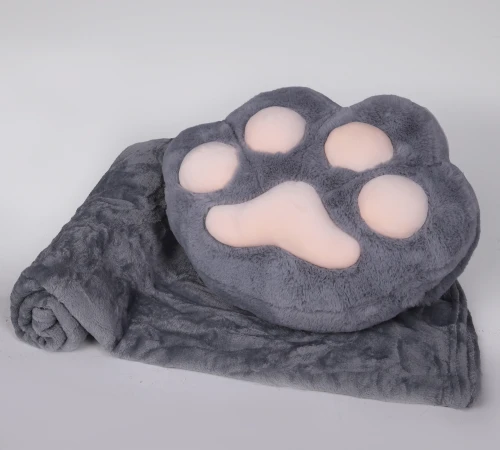 Плед+подушка дитячі №1091 Лапка