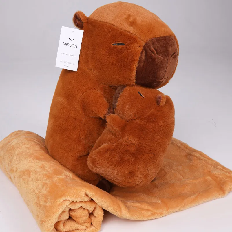 Плед+подушка детские №1088 Капибара - 2