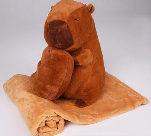 Плед+подушка дитячі №1088 Капібара