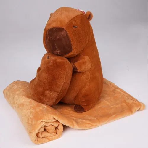 Плед+подушка дитячі №1088 Капібара