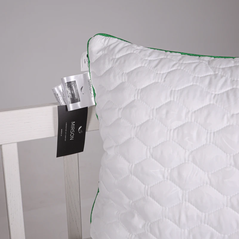 Подушка дитяча антиалергенна Eco Line №801 Ecosilk мікросатин (м'яка) - 6