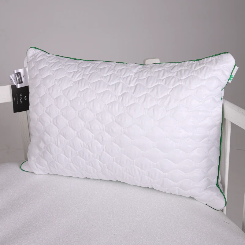 Подушка дитяча антиалергенна Eco Line №801 Ecosilk мікросатин (м'яка) - 5