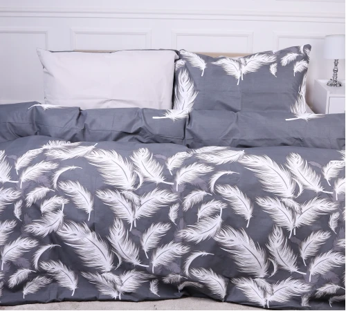 Простирадло Ranforce Elite 17-0591 Feathers Black - 2