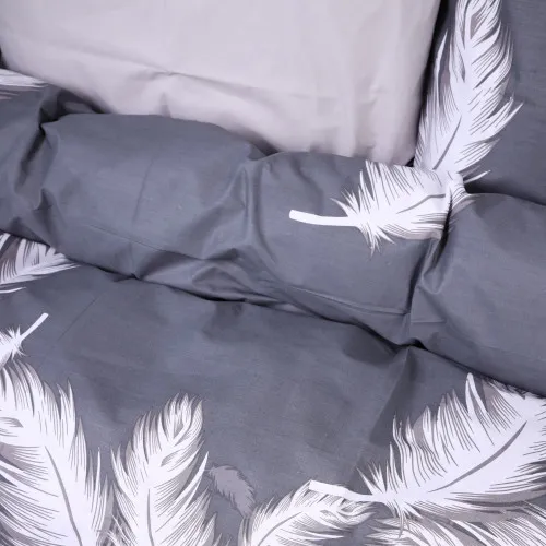 Пододеяльник Ranforce Elite 17-0591 Feathers Black