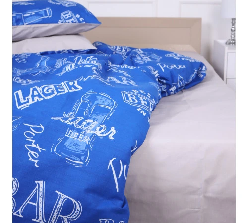 Простирадло MirSon Ranforce Elite 17-0508 Beer Bar