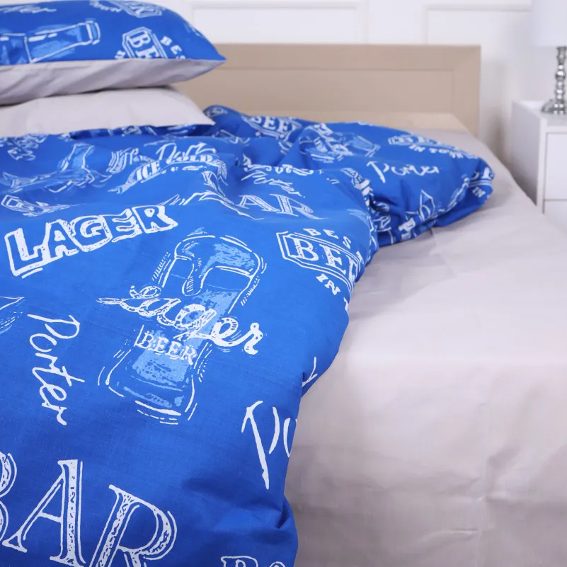 Пододеяльник MirSon Ranforce Elite 17-0508 Beer Bar - 4