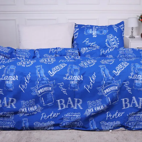 Простынь MirSon Ranforce Elite 17-0508 Beer Bar - 2