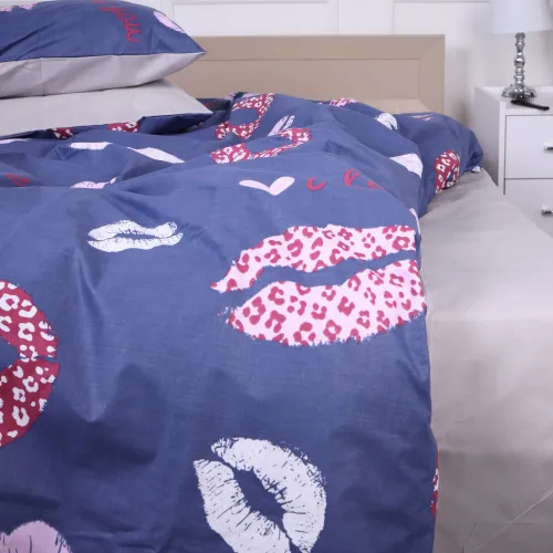 Простынь MirSon Ranforce Elite 17-0402 Kiss