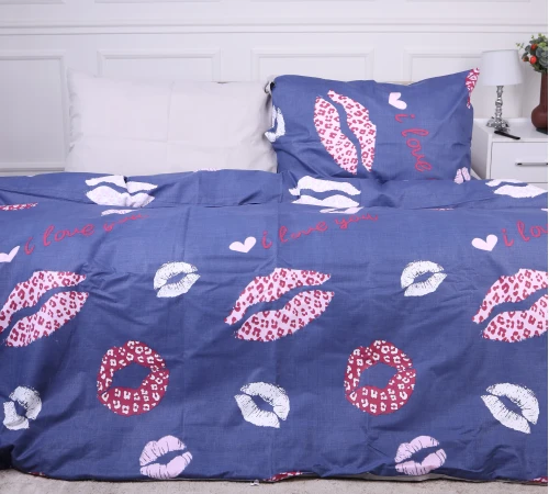 Простирадло MirSon Ranforce Elite 17-0402 Kiss - 2