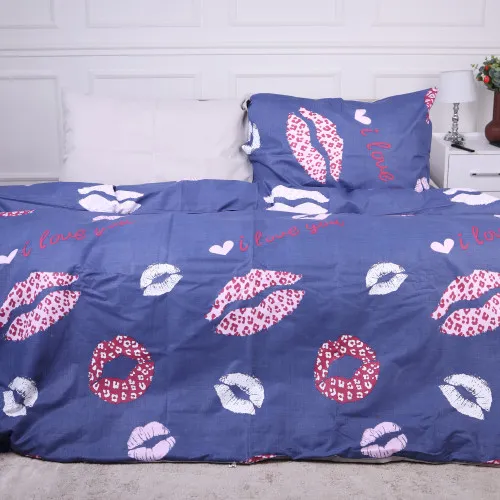 Комплект постельного белья MirSon Ranforce Elite 17-0402  Kiss