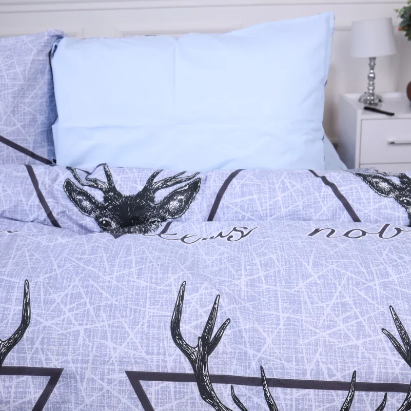 Пододеяльник MirSon Ranforce Elite 17-0514 Noble deers - 2