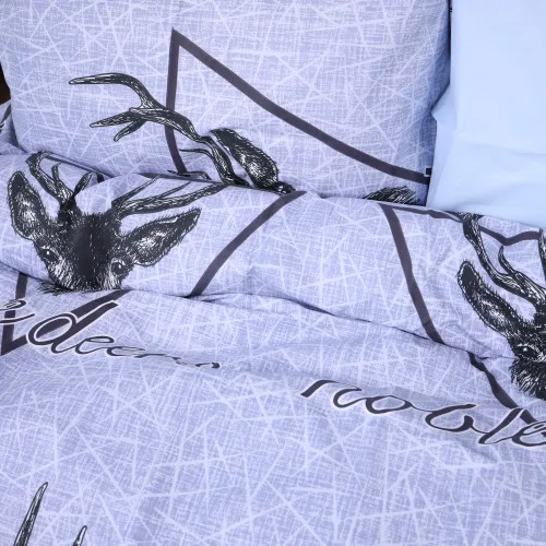 Пододеяльник MirSon Ranforce Elite 17-0514 Noble deers