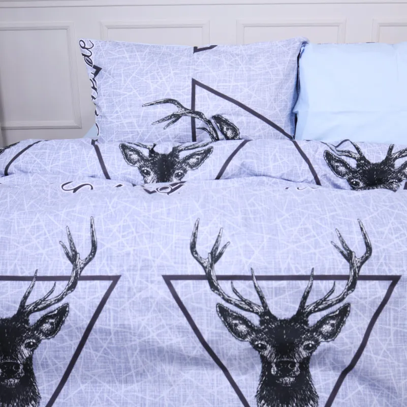 Пододеяльник MirSon Ranforce Elite 17-0514 Noble deers - 3