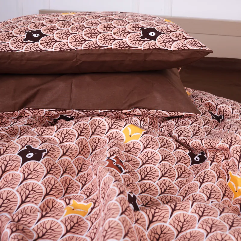 Пододеяльник MirSon Ranforce Elite 17-0525 Fabulous forest - 5