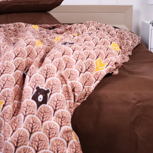 Простынь MirSon Ranforce Elite 17-0525 Fabulous forest