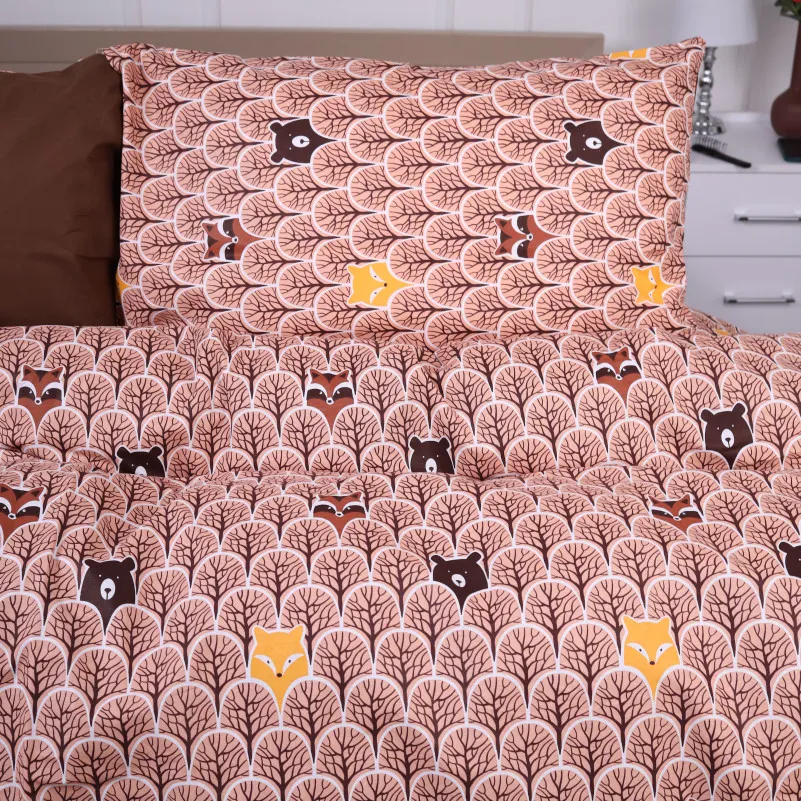 Пододеяльник MirSon Ranforce Elite 17-0525 Fabulous forest - 2