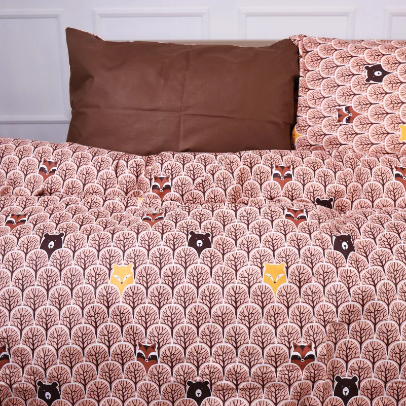 Пододеяльник MirSon Ranforce Elite 17-0525 Fabulous forest - 3