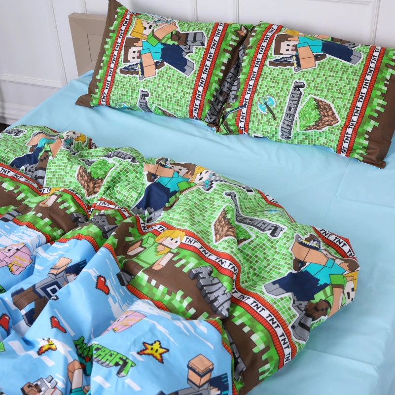 Комплект постільної білизни Бязь 17-0571 Minecraft War