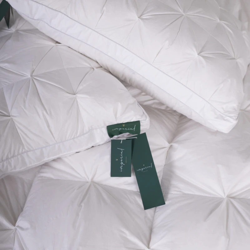 Ковдра пухова Imperial Brilliance 100% пух Imperial classмако-батист (зима) - 17