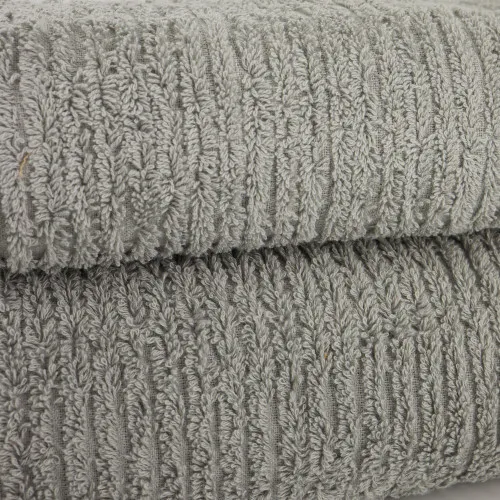 Полотенце М "Altinbasak Grey in a strip" - 2