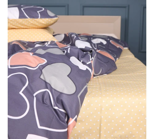 Простирадло Ranforce Elite 17-0720 Ashen Hearts