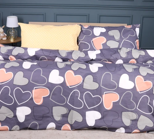 Простирадло Ranforce Elite 17-0720 Ashen Hearts - 2