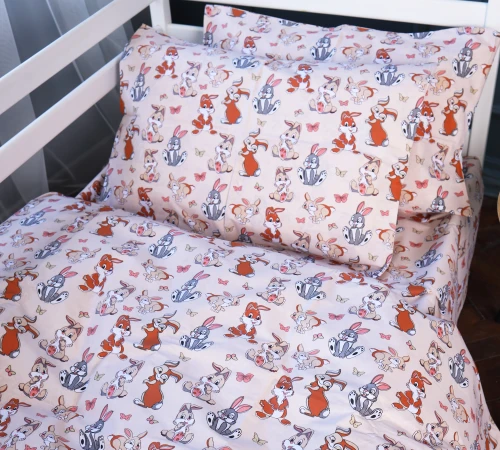 Простирадло MirSon Ranforce Elite 17-0530 Bambi