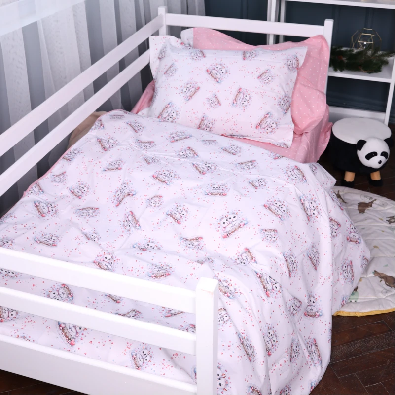 Комплект постільної білизни Poplin Line Kids Time 04 "Cats" - 4