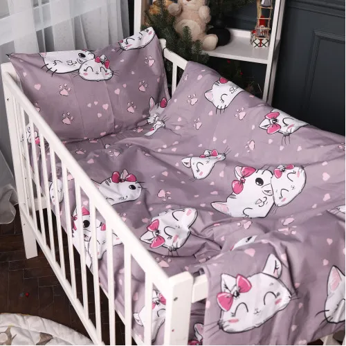 Простирадло Ranforce Elite 17-0691 Cat with a paw - 2