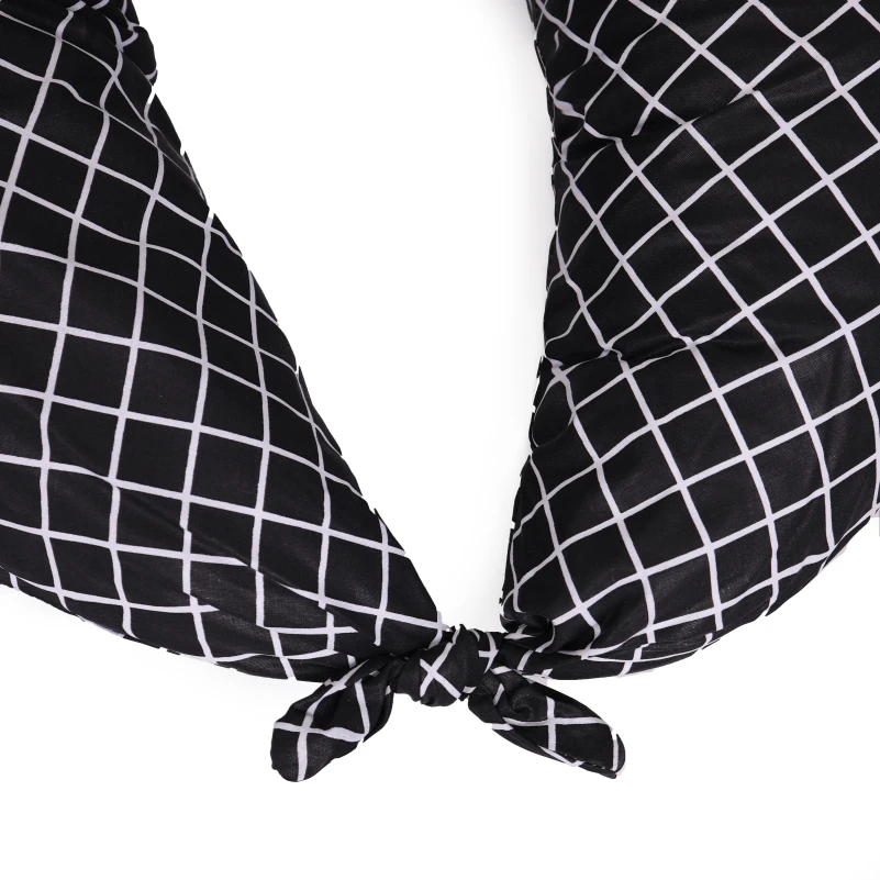 Подушка для вагітних та годування №5021 Color Line 17-4814 Eshalan EcoSilk бязь - 5