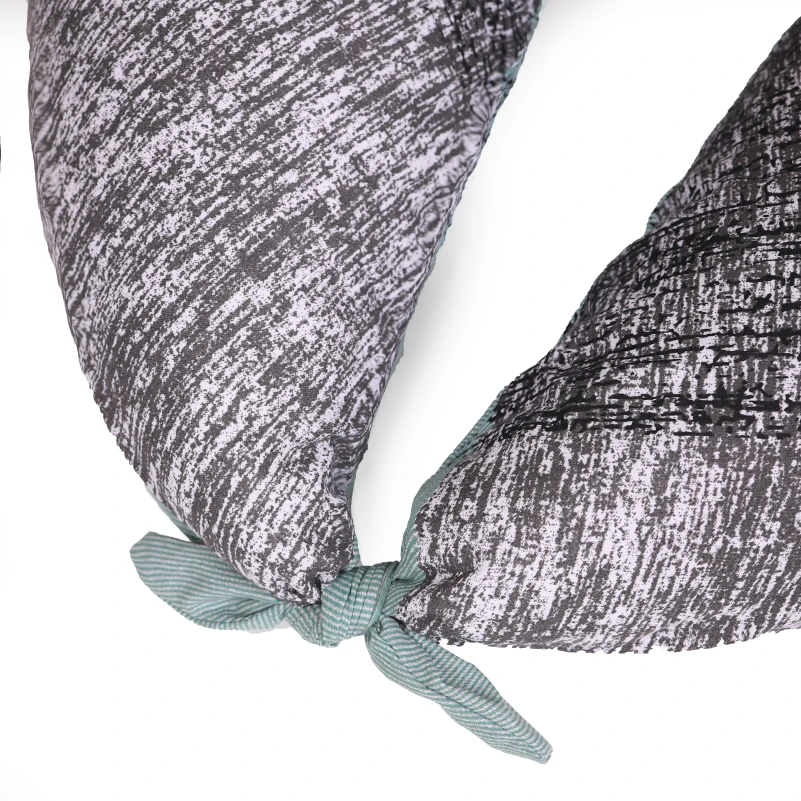 Подушка для вагітних та годування №5026 Color Line 17-4816 Meren EcoSilk бязь - 5