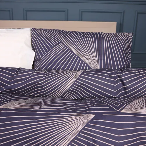 Підковдра Ranforce Elite 17-0721 Cream and Grey Stripes - 2