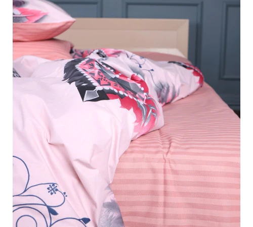 Простирадло Ranforce Elite 17-0724 Diamond Hearts