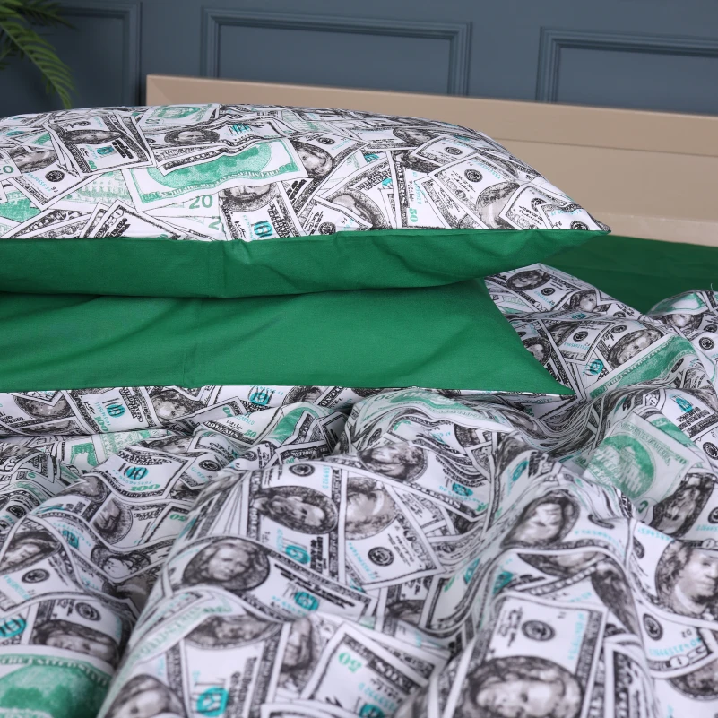 Підковдра Бязь 17-0589 Dollars - 2