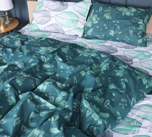 Підковдра Бязь 17-0718 Emerald Foliage