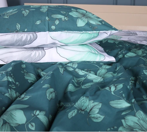 Наволочка Бязь 17-0718 Emerald Foliage