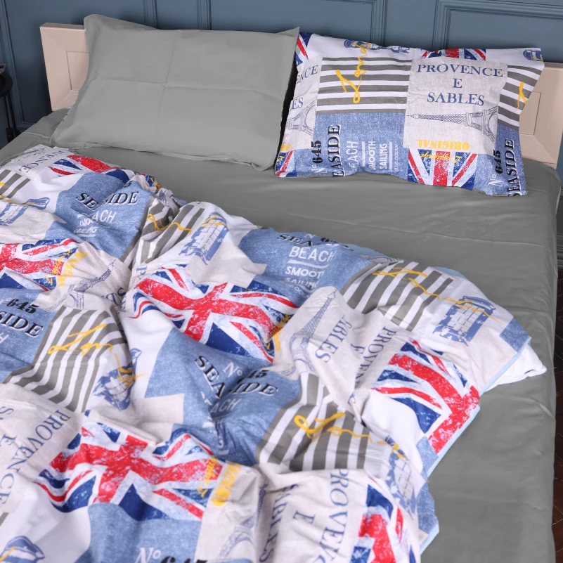 Комплект постельного белья Сатин 22-1382 English Style