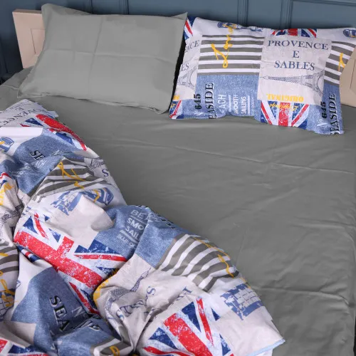 Простирадло Сатин 22-1382 English Style