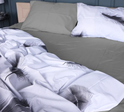 Простирадло Сатин 22-1400 Feather Touch - 2