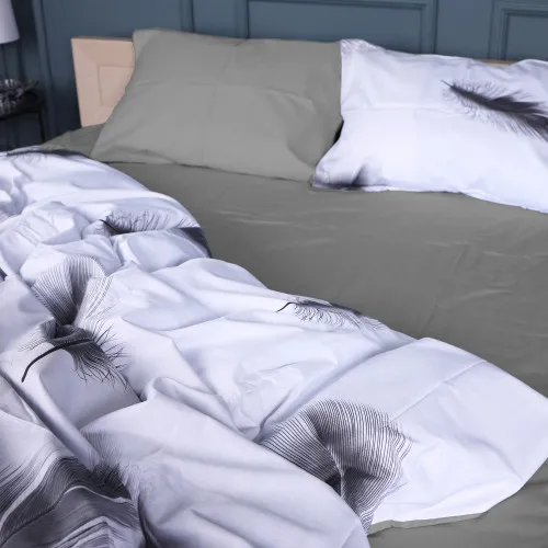 Простирадло Сатин 22-1400 Feather Touch - 2