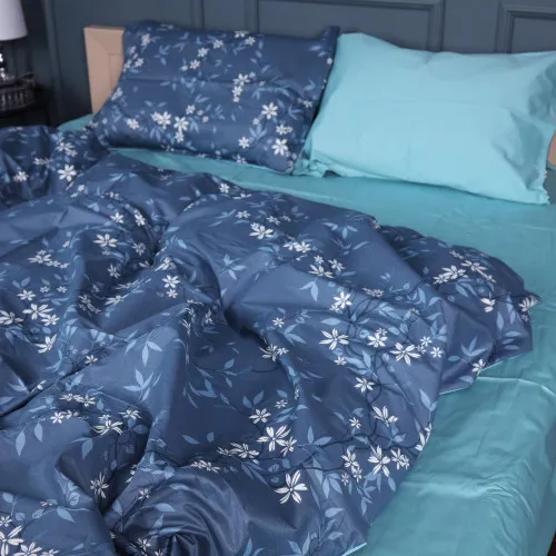 Комплект постельного белья Сатин 22-1383 Floral Greens