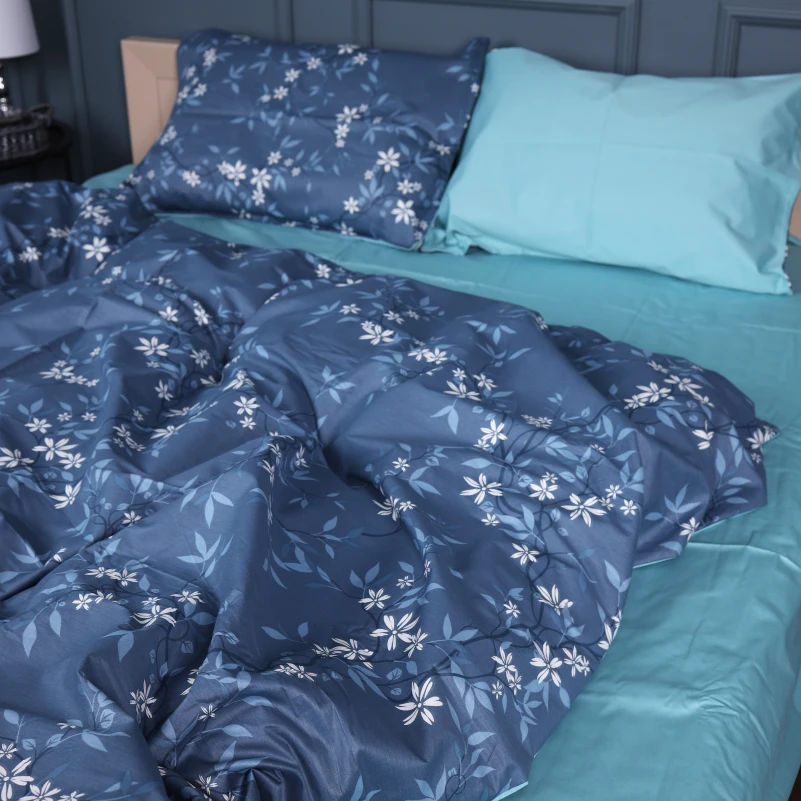 Простирадло Сатин 22-1383 Floral Greens - 3