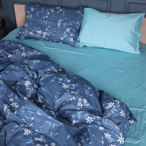 Простирадло Сатин 22-1383 Floral Greens