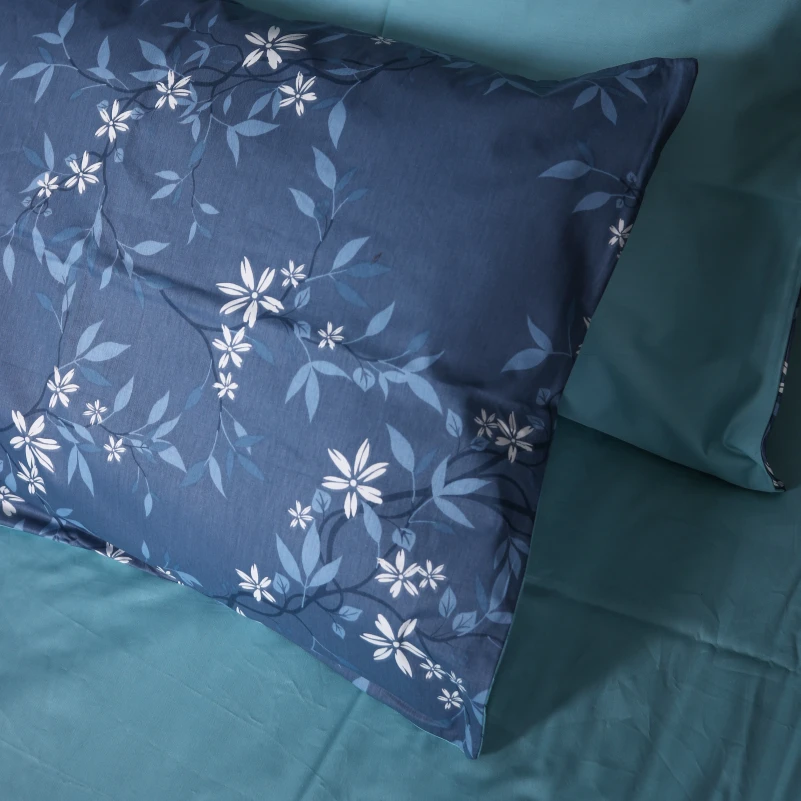 Наволочка Сатин 22-1383 Floral Greens - 1