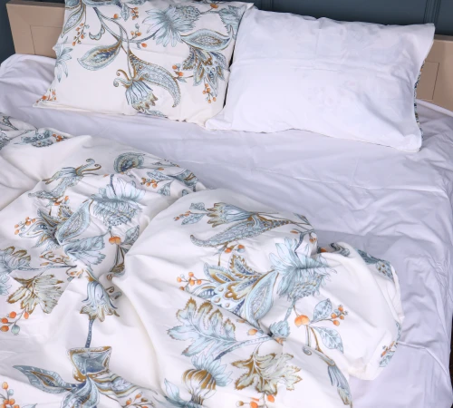 Наволочка Сатин 22-1414 Flower Sketch - 2