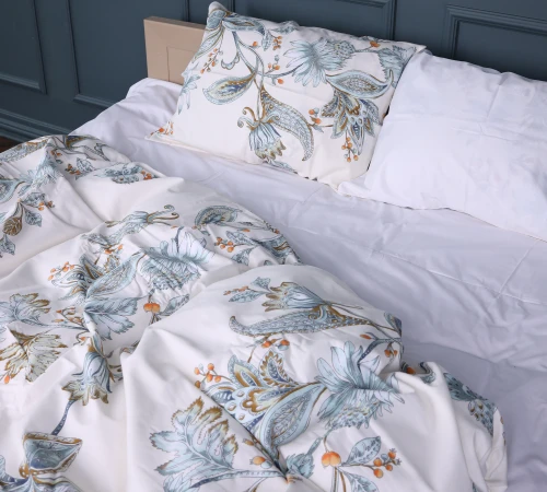 Простирадло Сатин 22-1414 Flower Sketch