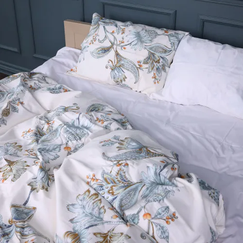 Простирадло Сатин 22-1414 Flower Sketch